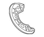 4L2Z2K005BA - Brakes: Splash Shield for Ford: Explorer Sport, Explorer Sport Trac Image