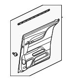 83701TK8A12ZB - : Door Trim Panel for Honda: Odyssey Image