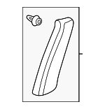 83761TK8A01ZA - Body: Pillar Molding for Honda: Odyssey Image