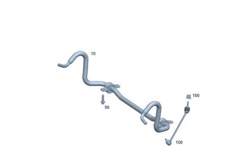 Front Torsion Bar for 2026 Mercedes-Benz EQS 580 #0