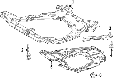 Suspension Mounting for 2025 Toyota Grand Highlander #1