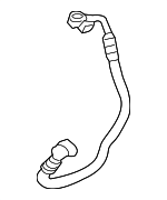 64539337131 - HVAC: Pressure Hose for BMW: 340i, 340i GT xDrive, 340i xDrive, 440i, 440i Gran Coupe, 440i xDrive, 440i xDrive Gran Coupe, M2, M240i, M240i xDrive, M3 Image