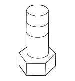 90006711704 - Brakes: ABS Sensor Screw for Porsche: 718 Boxster, 718 Cayman, 718 Spyder, 911, Boxster, Cayman Image