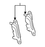 982698451C - Brakes: Brake Pads for Porsche: 718 Boxster, 718 Cayman, 911, Boxster, Cayman Image