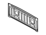 55276534AA - Body: Truck Cab Back Panel for Mopar Image
