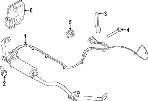 Stabilizer Bar & Components for 2024 Porsche Cayenne #3