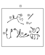 82210019AD - Mopar Accessories - Component Parts: Off Road Wiring Kit for Jeep: Commander, Grand Cherokee Image