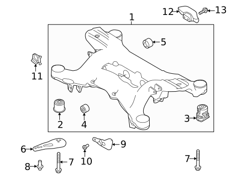 Suspension Mounting for 2022 Land Rover Range Rover #1