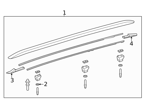 Luggage Carrier for 2023 Lexus LX600 #0