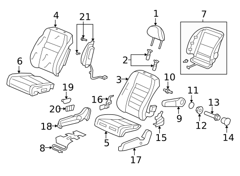 Heated Seats for 2007 Honda CR-V #2