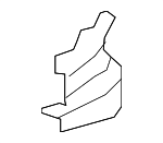 81247SNAA01ZB - Body: Recline Cover for Honda: CR-V Image