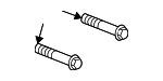 11516360 - Electrical: Mount Bracket Bolt for GM Image