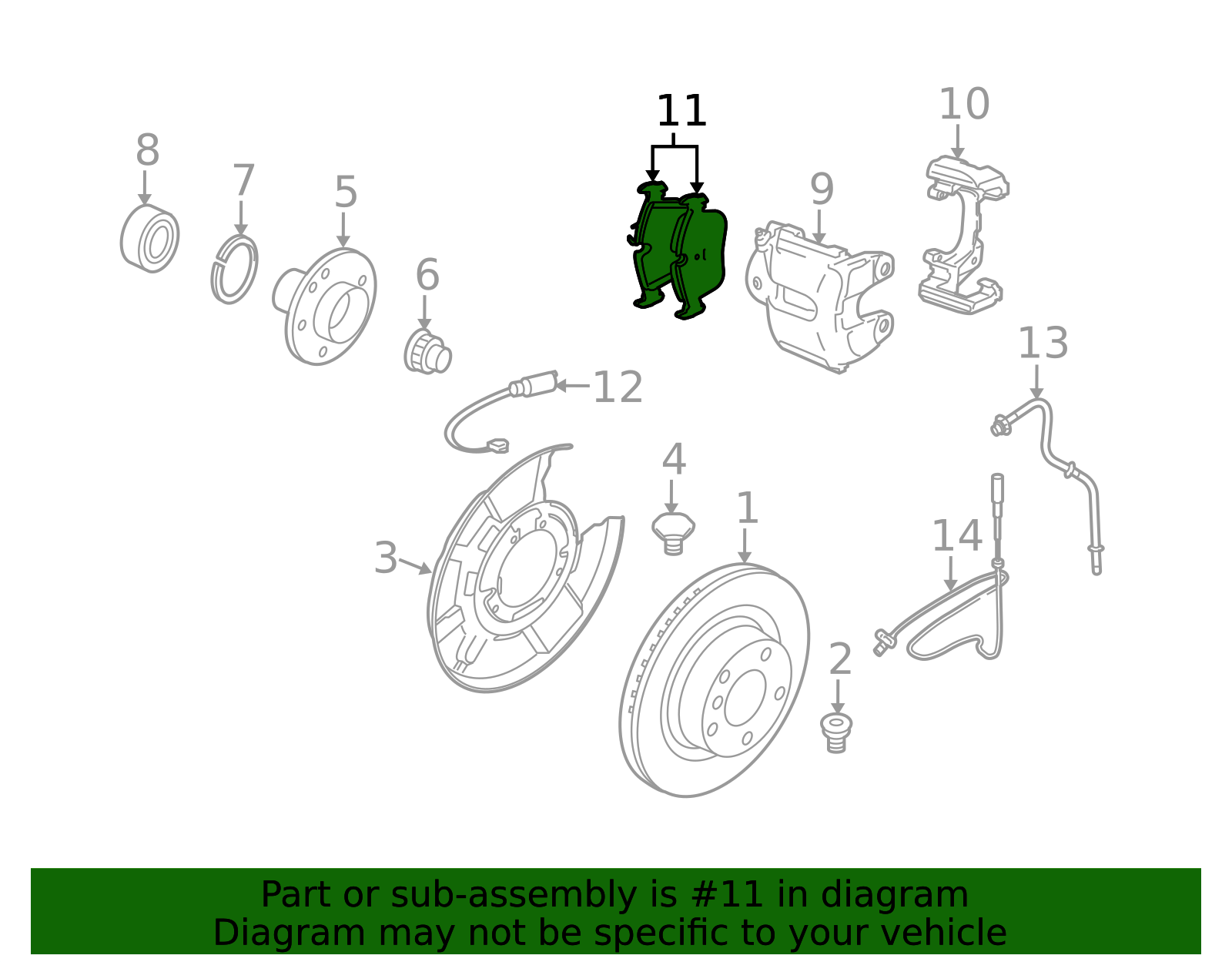 Genuine BMW 34-21-6-790-761 | Brake Pads Set - Rear | FREE Genuine BMW 34-21-6-790-761 | Brake Pads Set - Rear | FREE