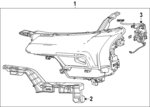 85753513 - : Headlamp Assembly for Chevrolet: Blazer EV Image