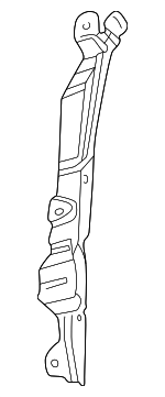 2158802614 - Body: Fender Bracket for Mercedes-Benz Image