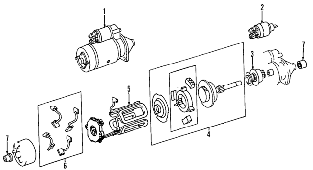11515614 - Electrical: Brush Set for Mercedes-Benz Image