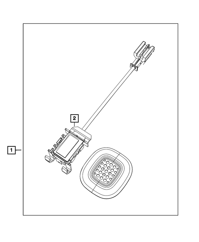 6UA07DX9AA - Electrical: Audio Microphone for Mopar Image