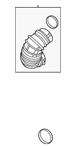 PAB129606A - Engine: Intake Hose for Porsche Image
