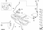 16117195124 - : Tension Strap Left for BMW Image