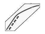 73163T3LA01 - : Roof Molding for Honda: Accord Image