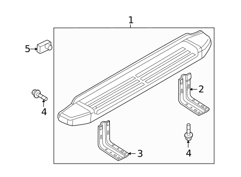 Running Board for 2010 Ford F-250 Super Duty #4