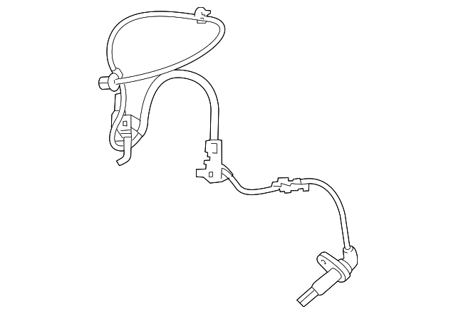 89542-08060 - ABS Wheel Speed Sensor 2021-2025 Toyota Sienna