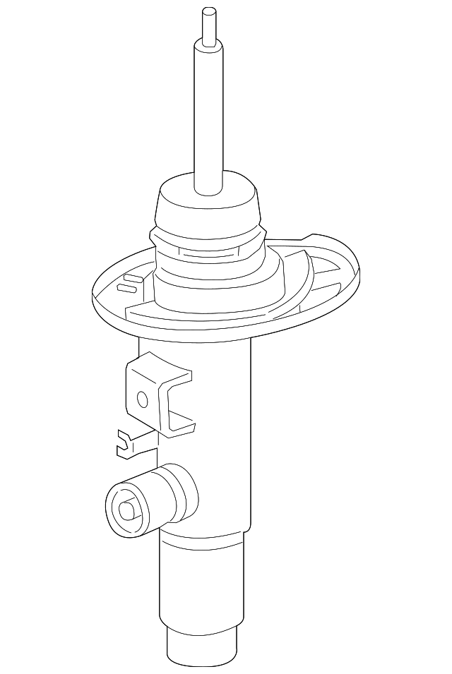 37106895053 - 2019-2025 BMW 330i Strut (37-10-6-895-053