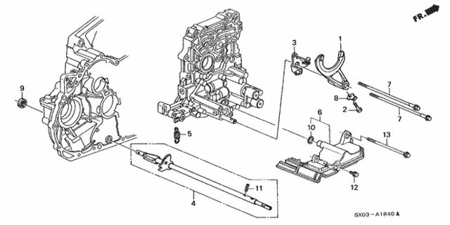 AT ATF Strainer (2.3L) for 1998 Honda Odyssey #0