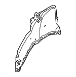 LR061728 - : Outer Wheelhouse for Land-Rover Image