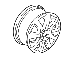 5GM601025AFFZZ - : Wheel, Alloy for Volkswagen: Jetta Image