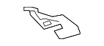 37148847996 - Suspension: Speed Sensor Bracket for BMW Image