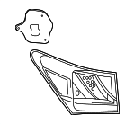 8155130C90 - : Lens &amp; Housing for Lexus: GS350, GS450h Image