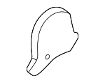 89292DW000WK - Body: Inner Cover for Kia Image