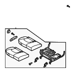 89200DW010FG5 - Body: Cushion Assembly for Kia Image