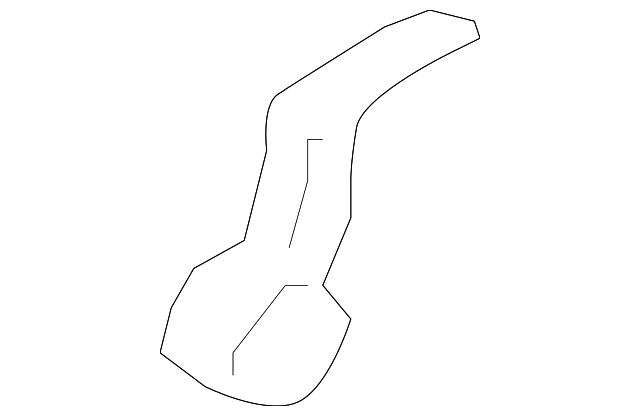 thumbnail image 2 of Genuine GM OEM Recline Handle 84532725 - For GMC & General Motors Second Row Seats (Part #18 On Diagram) 2 of 6