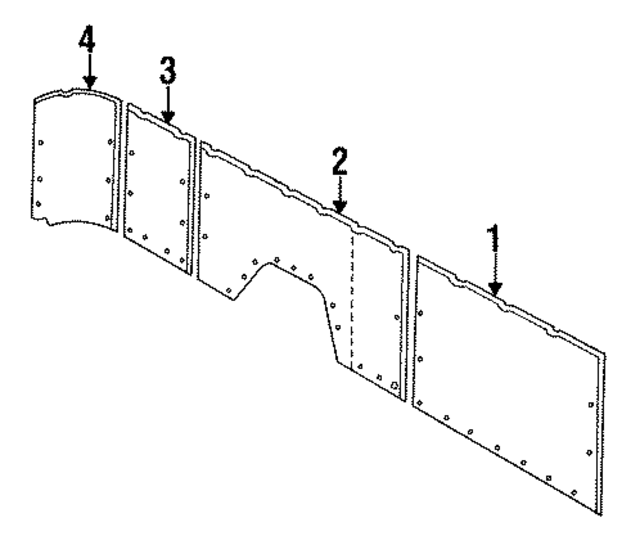 5CG03KM6 - Body: Interior Trim for Mopar Image