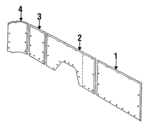 5CG03KM6 - Body: Interior Trim for Dodge: B150, B250, B350 Image