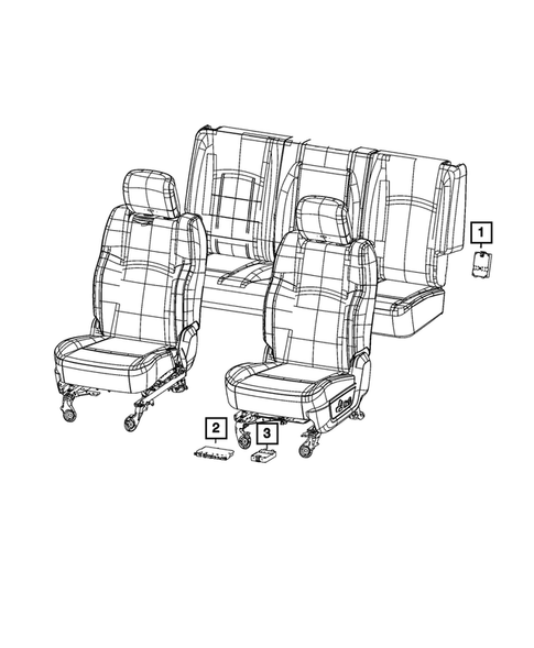 Keys, Modules and Engine Controllers for 2023 Ram 3500 #4