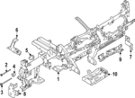 PR3Z6304545A - Body: Dash Cross-member for Ford: Mustang Image