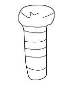 AD608059 - Body: Scuff Plate Screw for Land-Rover Image