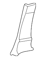 EMH100670LOY - Body: Center Pillar Trim for Land-Rover Image