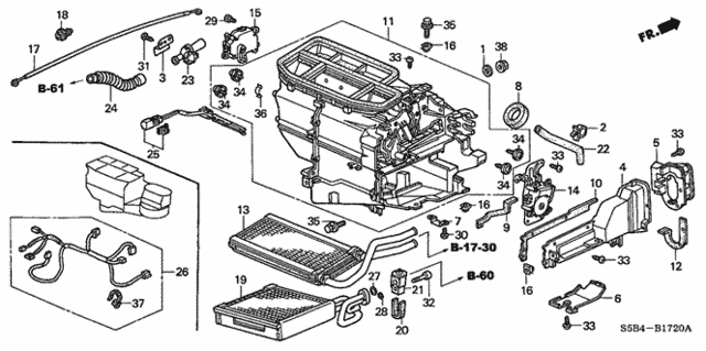 Heater Unit for 2005 Honda Civic #0