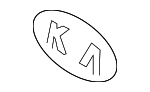 K2EF51725A - Body: Emblem for Kia: Optima Image
