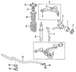 909036300677 - Suspension: Wheel Bearings for Toyota: Supra Image