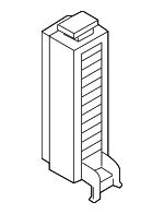 7L0973047 - : ABS Control Module Connector for Volkswagen: Beetle, Jetta Image