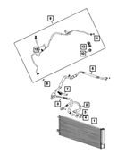 68417934AA - : A/C Line Seal for Jeep: Renegade Image