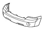 5JS97DX8AB - Body: Bumper Cover for Mitsubishi Image