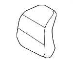 4J3881901E25D - Body: Headrest for Audi: e-tron GT Image