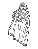 4J388196924A - Body: Seat Back Panel for Audi: e-tron GT Image