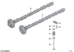 11317791579 - Engine: Inlet Camshaft for BMW Image